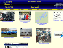 Tablet Screenshot of dehnerssports.com